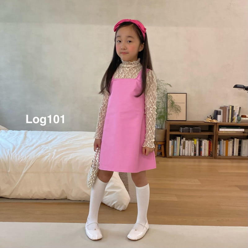 Log101 - Korean Children Fashion - #littlefashionista - Barbie Leather One-piece - 12