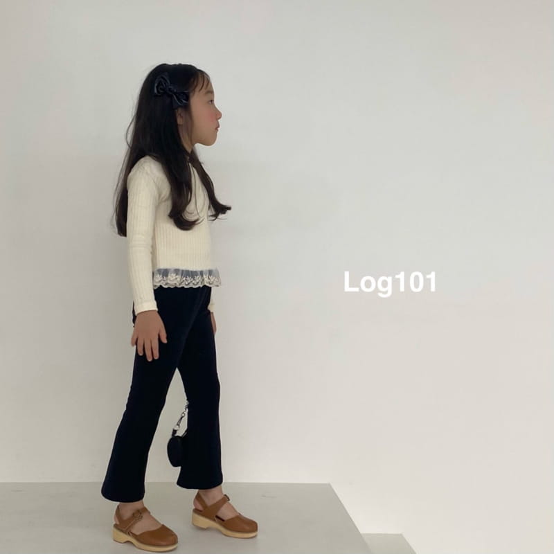 Log101 - Korean Children Fashion - #magicofchildhood - Free Lace Tee - 4