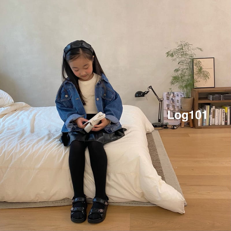 Log101 - Korean Children Fashion - #minifashionista - Log Leather Hairband