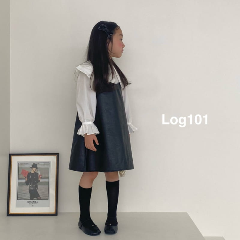 Log101 - Korean Children Fashion - #toddlerclothing - Barbie Leather One-piece