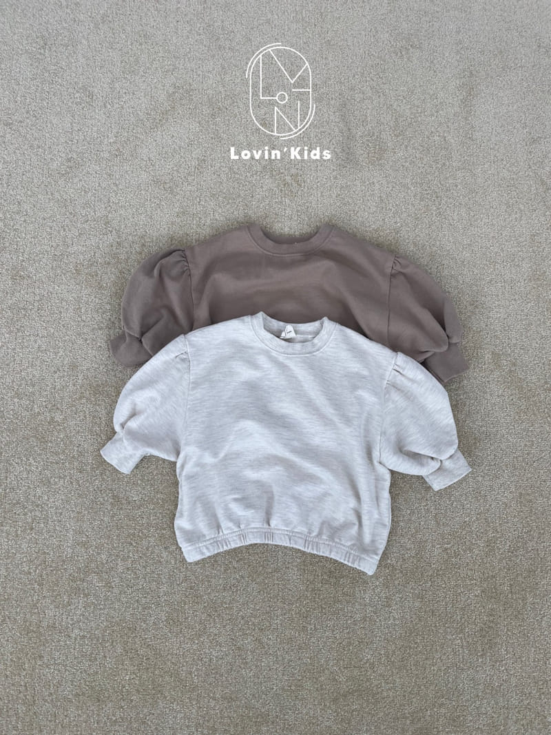 Lovin - Korean Children Fashion - #childofig - Shirring Sweatshirt - 4