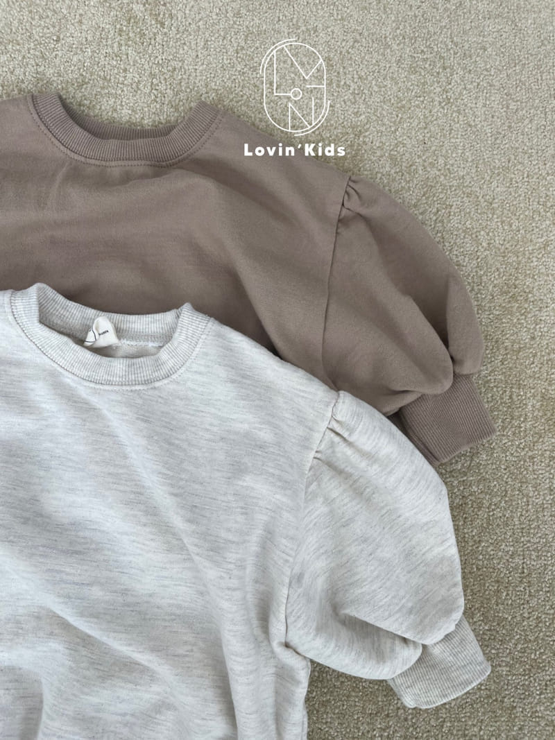 Lovin - Korean Children Fashion - #designkidswear - Shirring Sweatshirt - 5
