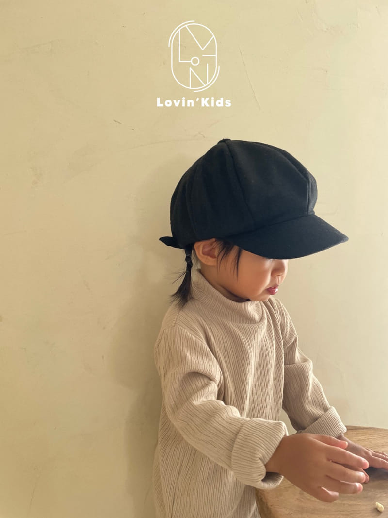 Lovin - Korean Children Fashion - #kidsshorts - Rib Turtleneck Tee - 4