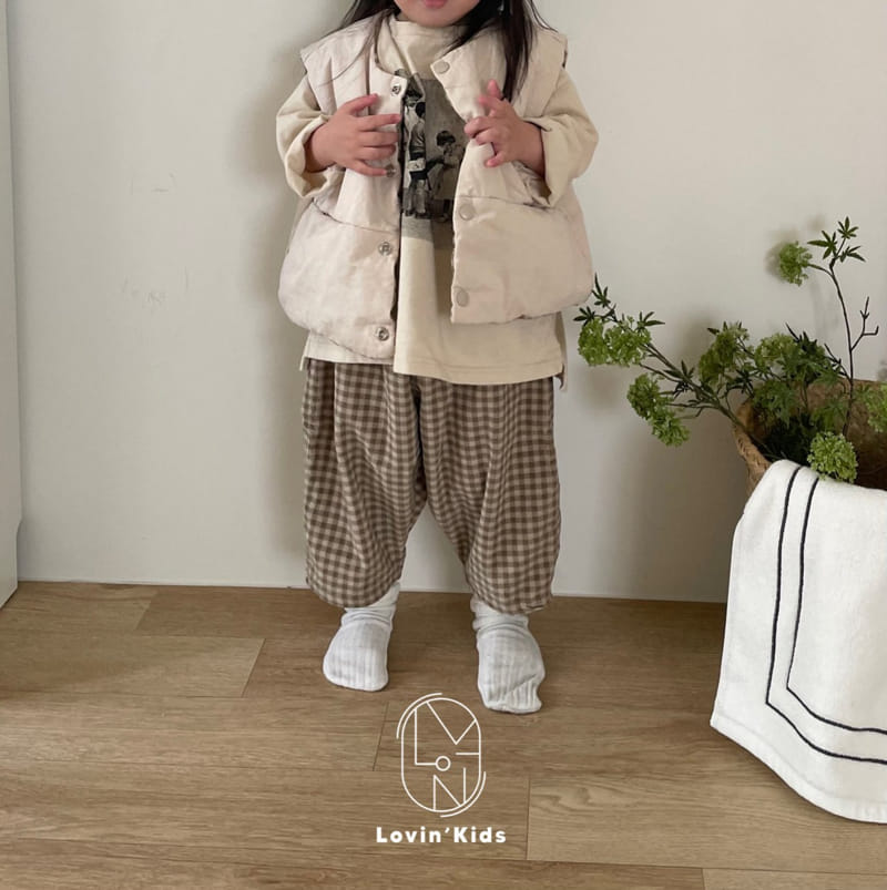 Lovin - Korean Children Fashion - #prettylittlegirls - Gingum Pants - 6