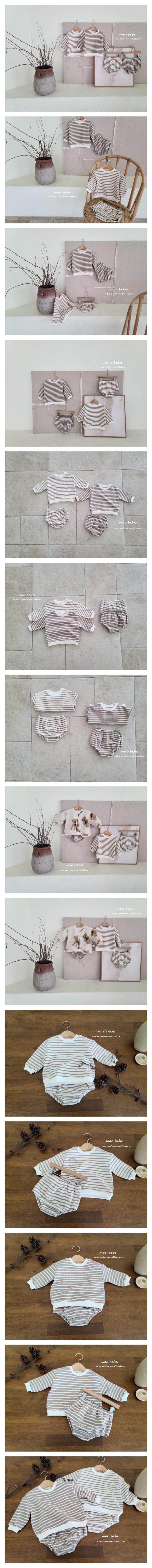 Mac - Korean Baby Fashion - #babyclothing - St Terry Set