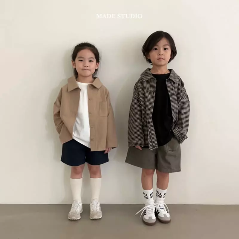 Made Studio - Korean Children Fashion - #childofig - Pocket Shorts - 2