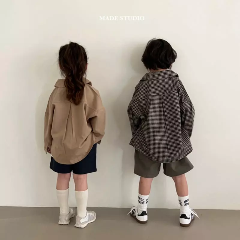 Made Studio - Korean Children Fashion - #childofig - Pocket Shorts - 4