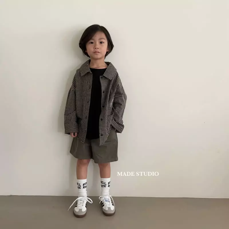 Made Studio - Korean Children Fashion - #designkidswear - Pocket Shorts - 5
