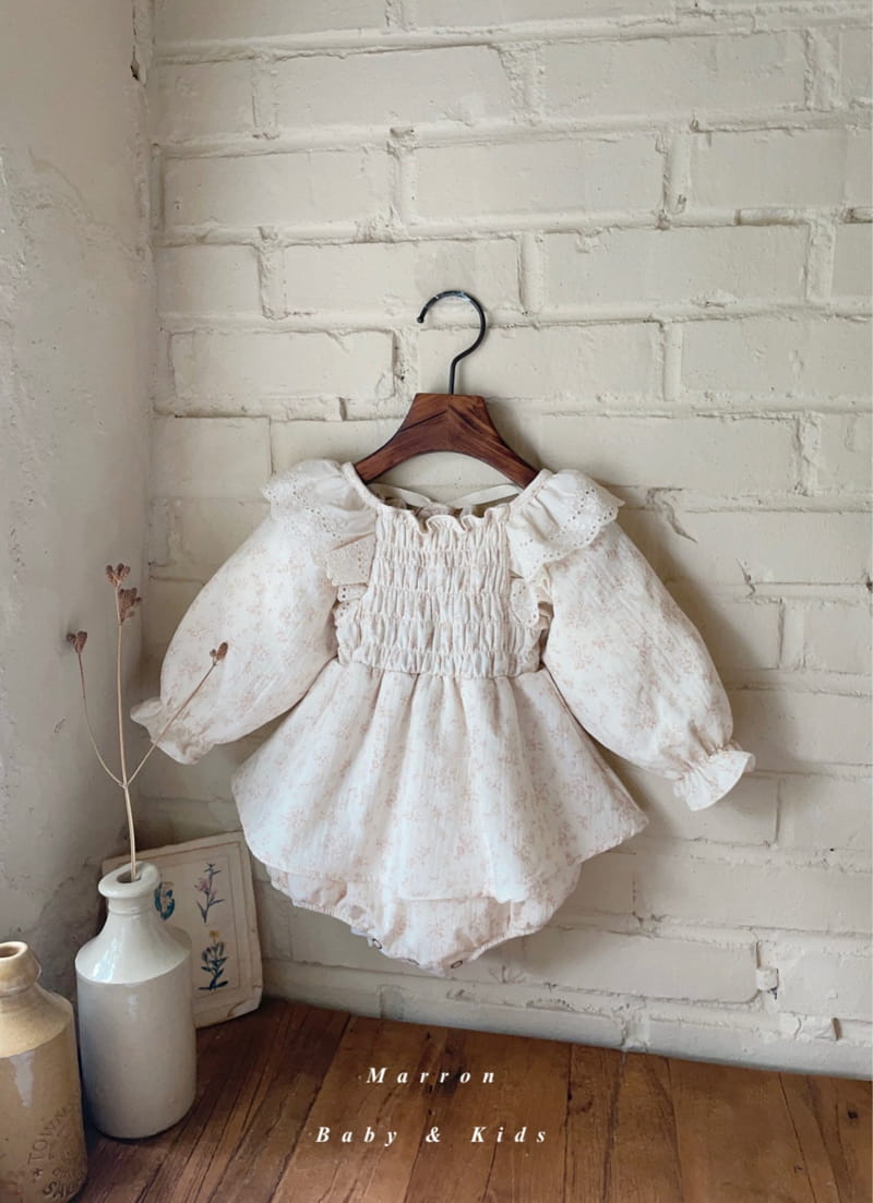 Marron Kid - Korean Baby Fashion - #babyclothing - Marie Bodysuit - 2