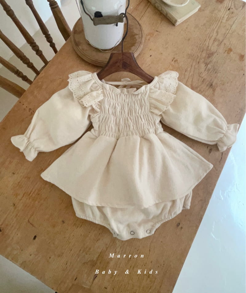Marron Kid - Korean Baby Fashion - #onlinebabyboutique - Marie Bodysuit - 12