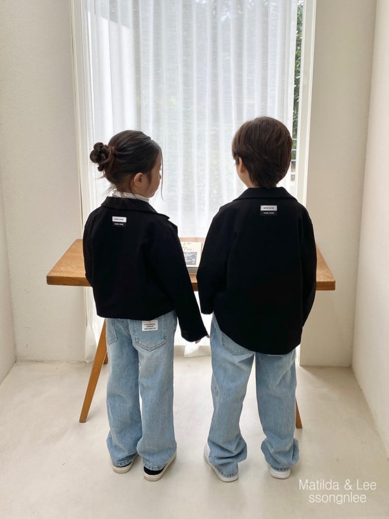 Matilda & Lee - Korean Children Fashion - #Kfashion4kids - Uniqure Jeans - 6
