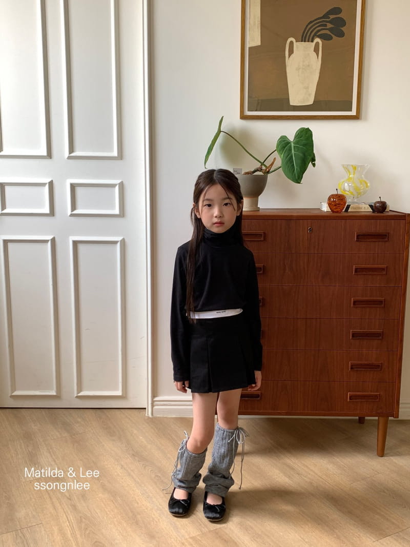 Matilda & Lee - Korean Children Fashion - #childofig - Lavel Turtleneck Tee - 11