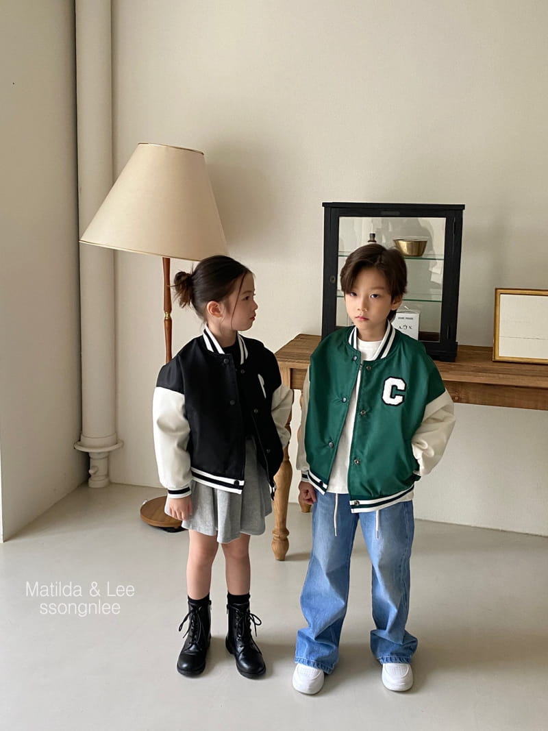 Matilda & Lee - Korean Children Fashion - #childrensboutique - C Baseball Jumper - 10