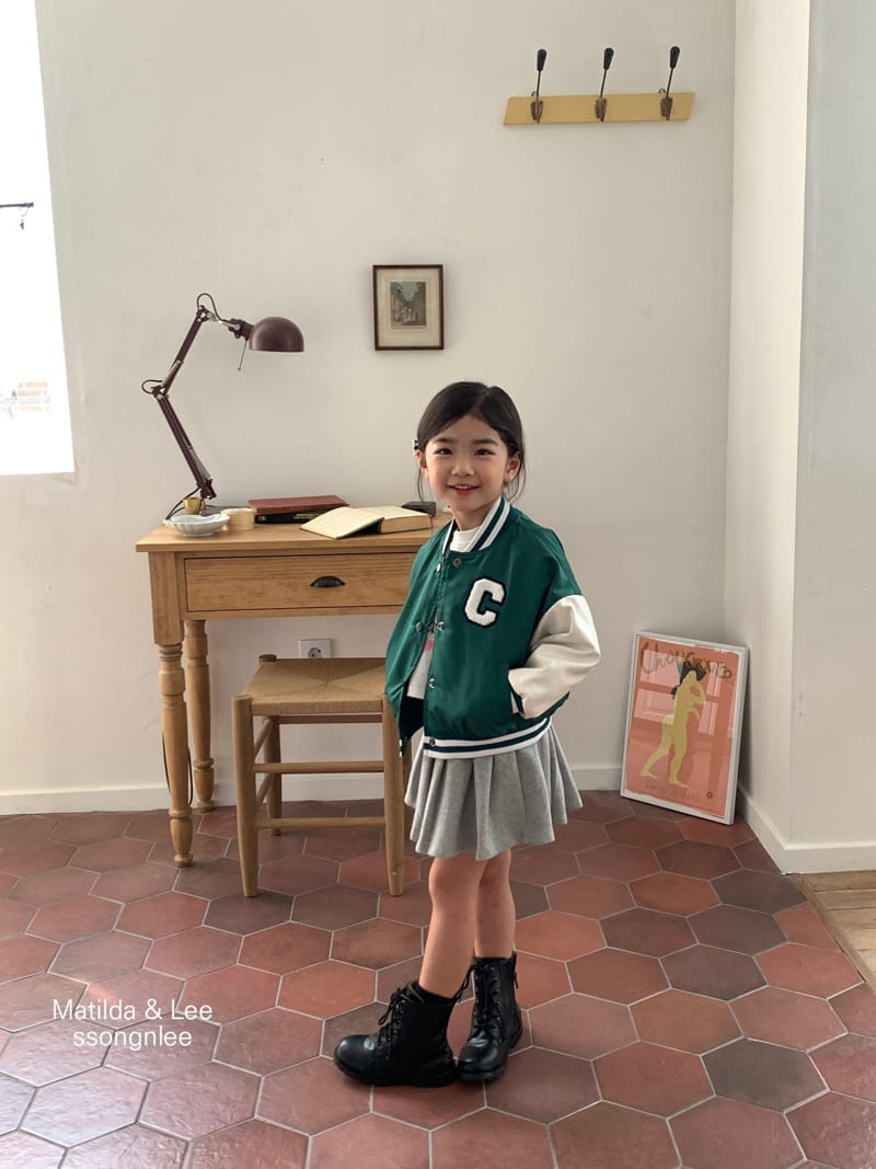 Matilda & Lee - Korean Children Fashion - #designkidswear - C Baseball Jumper - 11