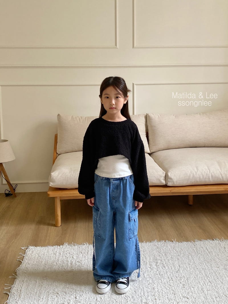 Matilda & Lee - Korean Children Fashion - #discoveringself - Loose Fit Jeans - 4