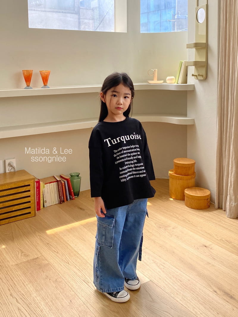 Matilda & Lee - Korean Children Fashion - #kidsshorts - Loose Fit Jeans - 5