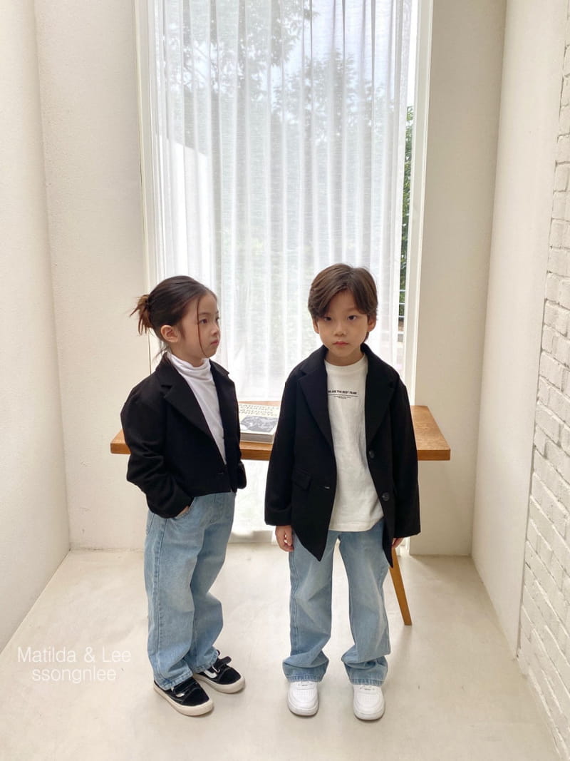 Matilda & Lee - Korean Children Fashion - #kidsshorts - Uniqure Jeans - 3