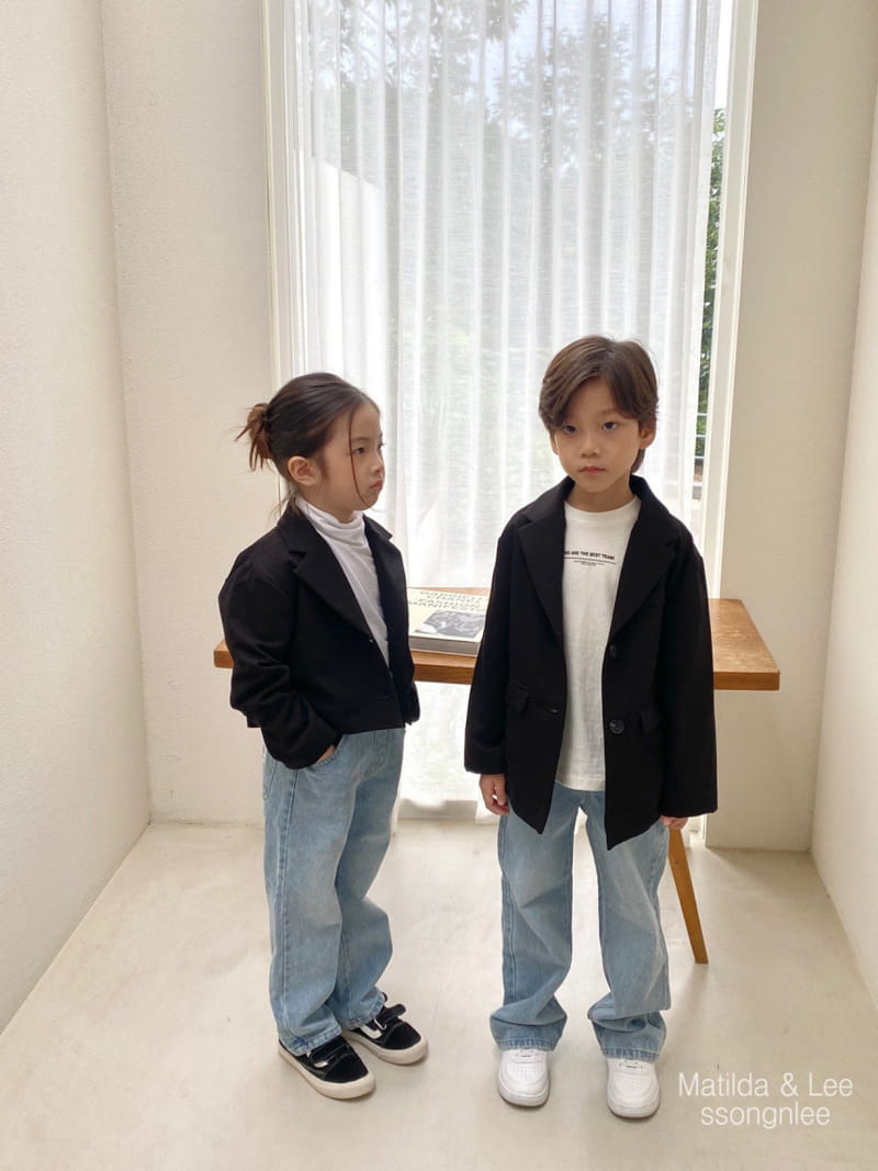 Matilda & Lee - Korean Children Fashion - #kidsshorts - Uniqure Jeans - 4