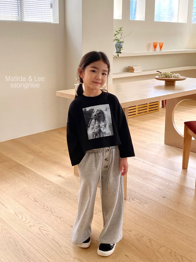 Matilda & Lee - Korean Children Fashion - #kidsstore - Crop TEe