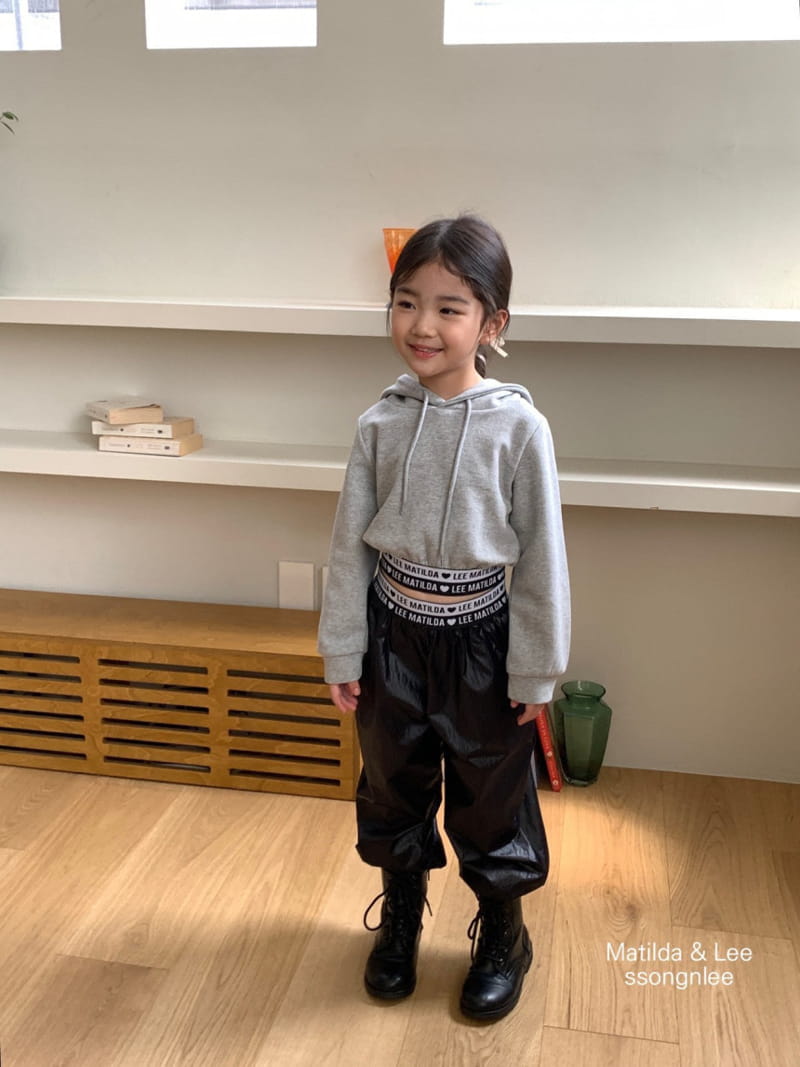 Matilda & Lee - Korean Children Fashion - #kidsstore - Matida Crop Hoody - 4