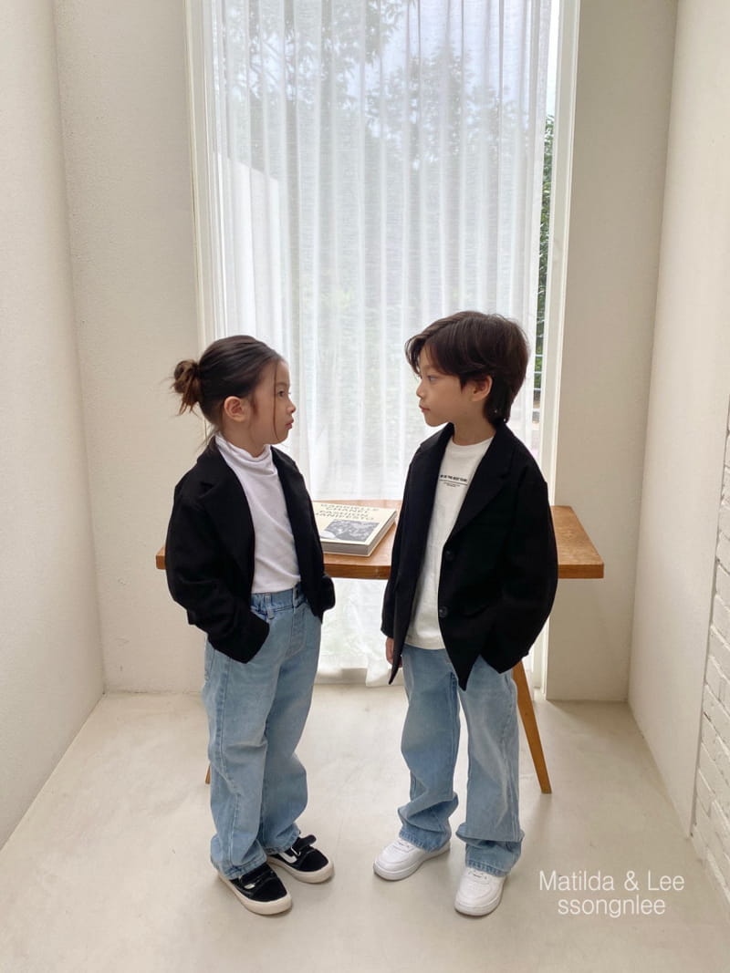 Matilda & Lee - Korean Children Fashion - #kidzfashiontrend - Uniqure Jeans - 5