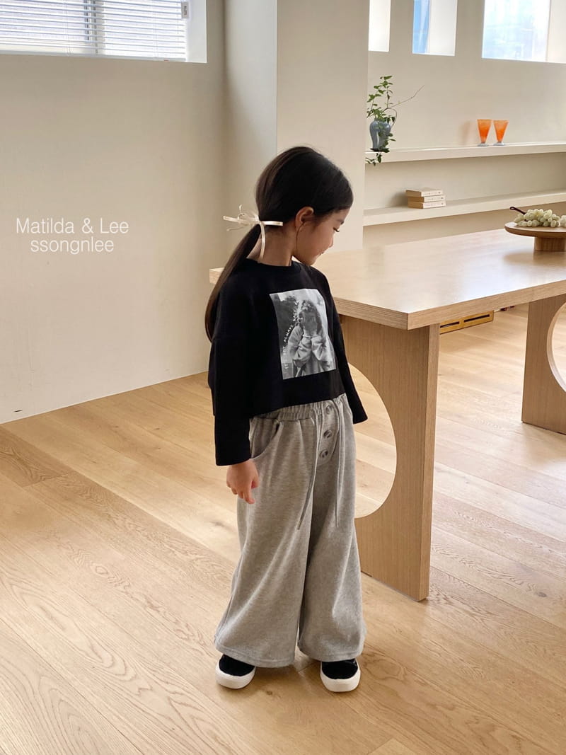 Matilda & Lee - Korean Children Fashion - #kidzfashiontrend - Crop TEe - 2