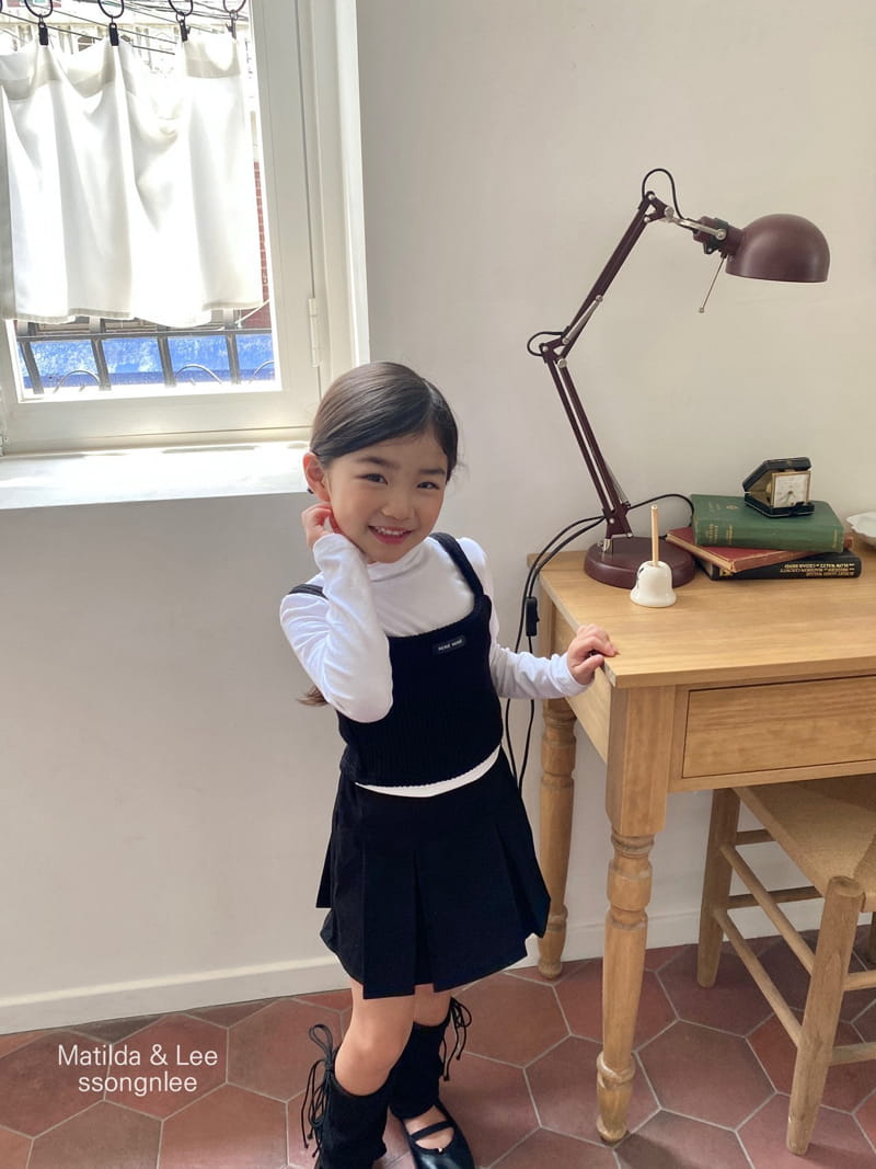 Matilda & Lee - Korean Children Fashion - #Kfashion4kids - Lavel Turtleneck Tee - 4