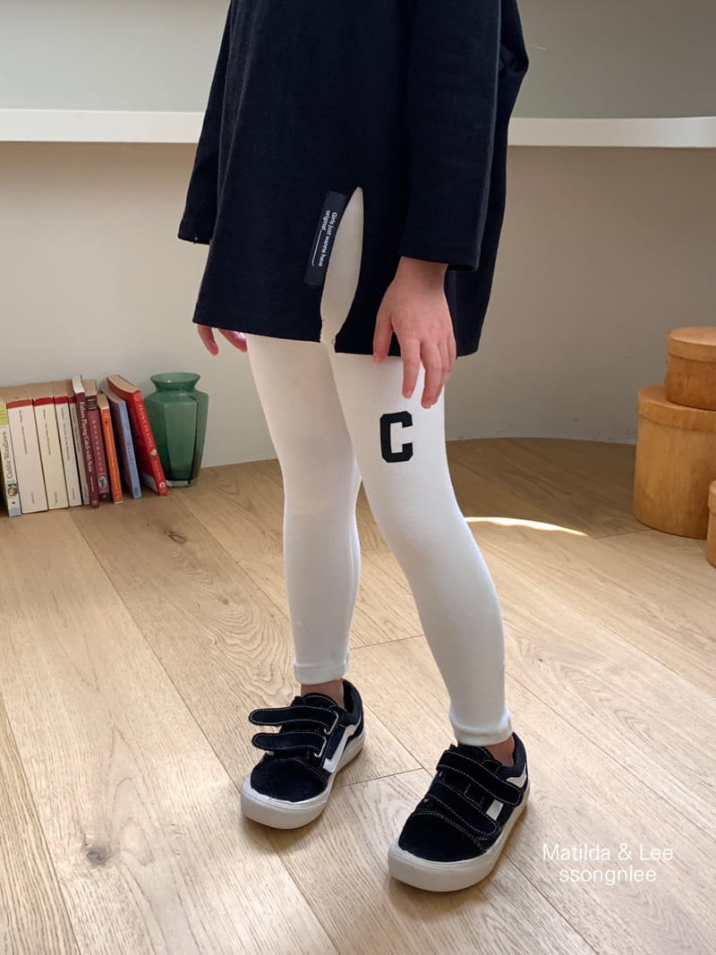 Matilda & Lee - Korean Children Fashion - #minifashionista - C Leggings - 3