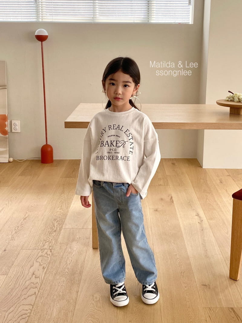 Matilda & Lee - Korean Children Fashion - #prettylittlegirls - Uniqure Jeans - 10