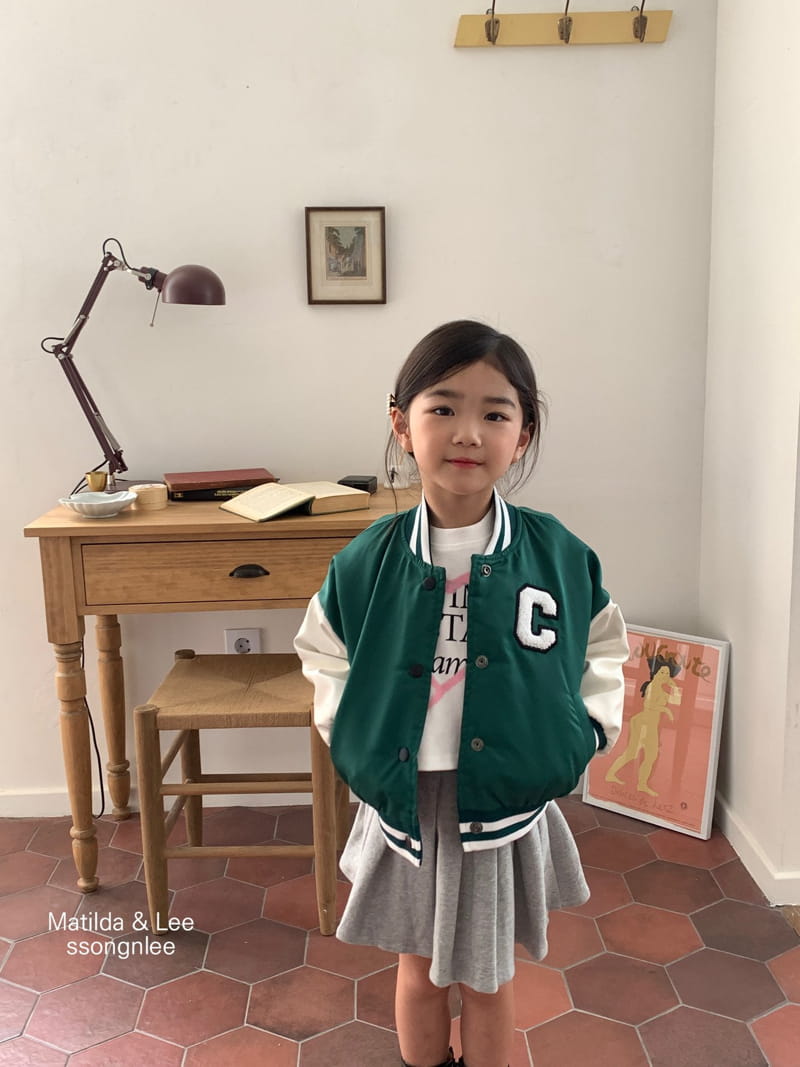 Matilda & Lee - Korean Children Fashion - #stylishchildhood - C Baseball Jumper - 8