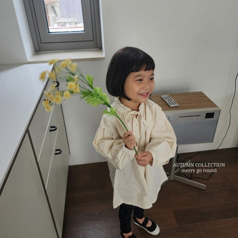 Merry Go Round - Korean Children Fashion - #Kfashion4kids - Ribbon Blouse - 9