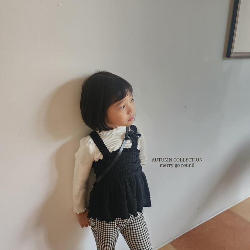 Merry Go Round - Korean Children Fashion - #Kfashion4kids - Smocked Sleeveless - 6