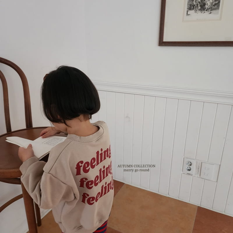 Merry Go Round - Korean Children Fashion - #designkidswear - Heart Sweatshirt - 3