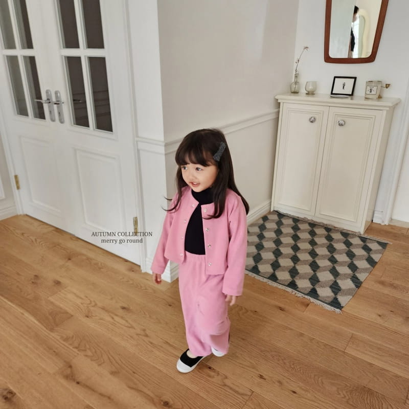 Merry Go Round - Korean Children Fashion - #designkidswear - Cardigan Set