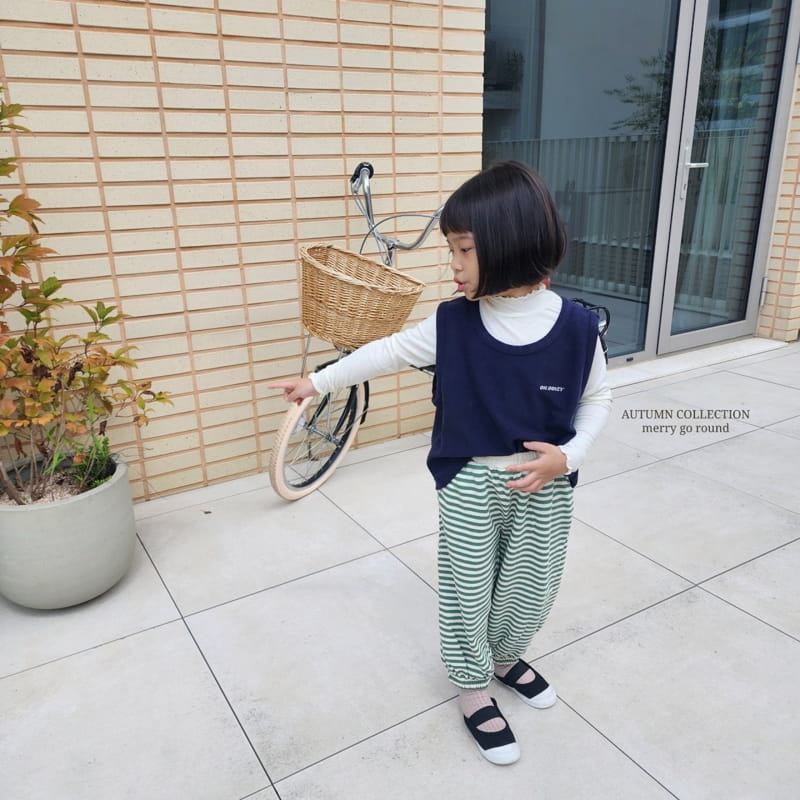 Merry Go Round - Korean Children Fashion - #designkidswear - Honey Vest - 9