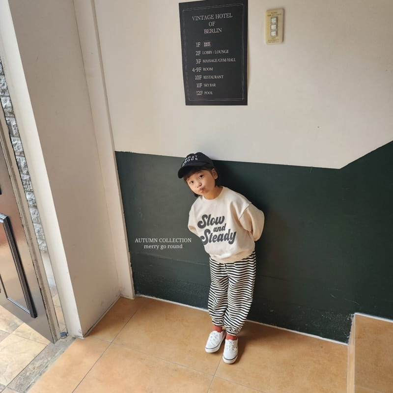 Merry Go Round - Korean Children Fashion - #discoveringself - Slow Sweatshirt - 4