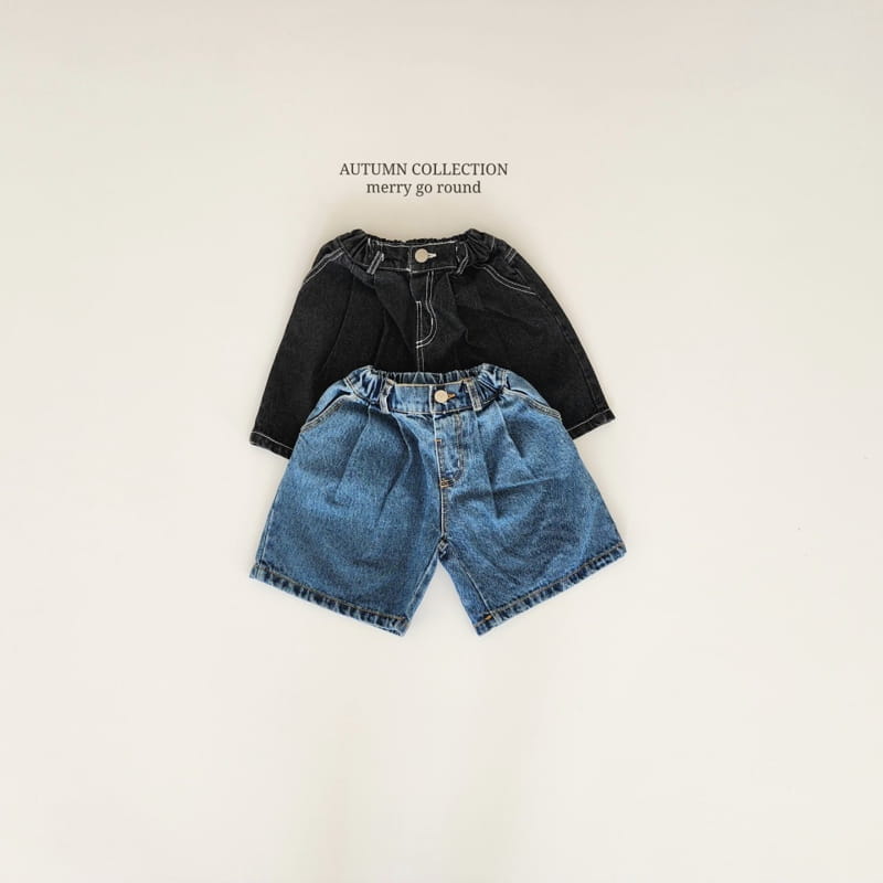 Merry Go Round - Korean Children Fashion - #kidsshorts - Bumuda Jeans