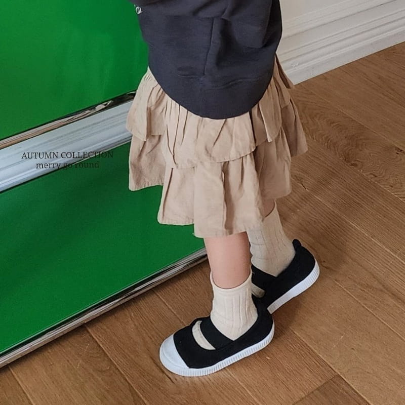 Merry Go Round - Korean Children Fashion - #kidsshorts - Cancan Skirt