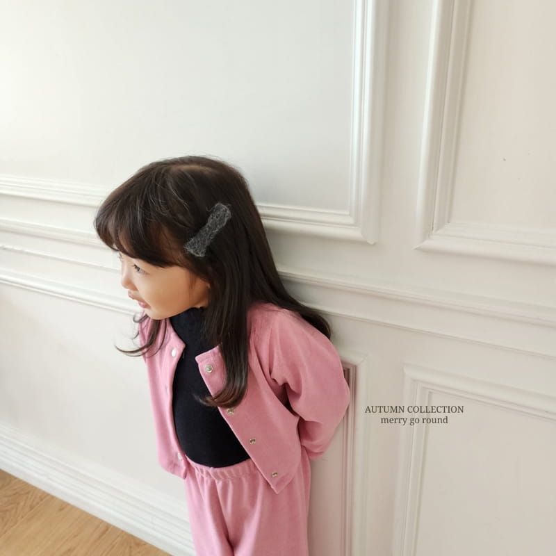 Merry Go Round - Korean Children Fashion - #kidzfashiontrend - Cardigan Set - 6