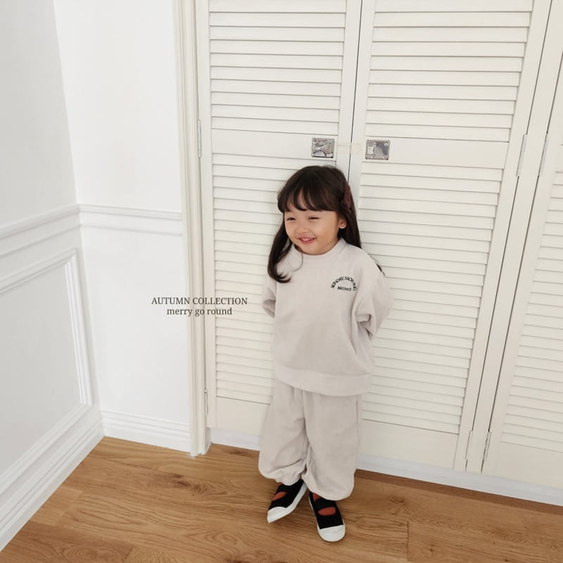 Merry Go Round - Korean Children Fashion - #kidzfashiontrend - Sunday Mornig Top Bottom Set - 5