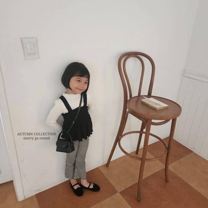 Merry Go Round - Korean Children Fashion - #littlefashionista - Smocked Sleeveless - 7