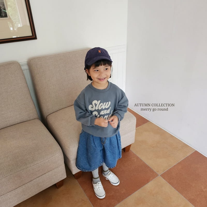 Merry Go Round - Korean Children Fashion - #littlefashionista - Slow Sweatshirt - 9