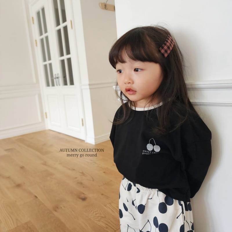 Merry Go Round - Korean Children Fashion - #minifashionista - Cherry Set - 8
