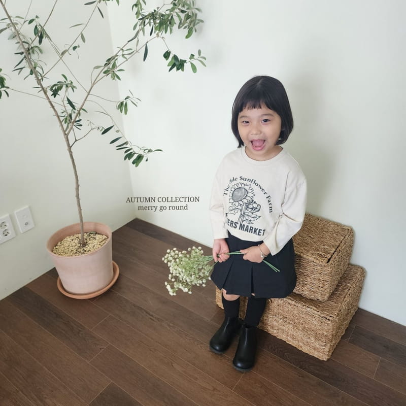 Merry Go Round - Korean Children Fashion - #prettylittlegirls - Sun Flower Tee - 11