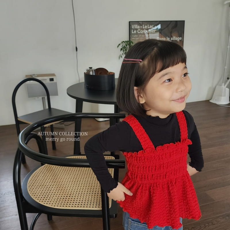 Merry Go Round - Korean Children Fashion - #prettylittlegirls - Smocked Sleeveless - 10