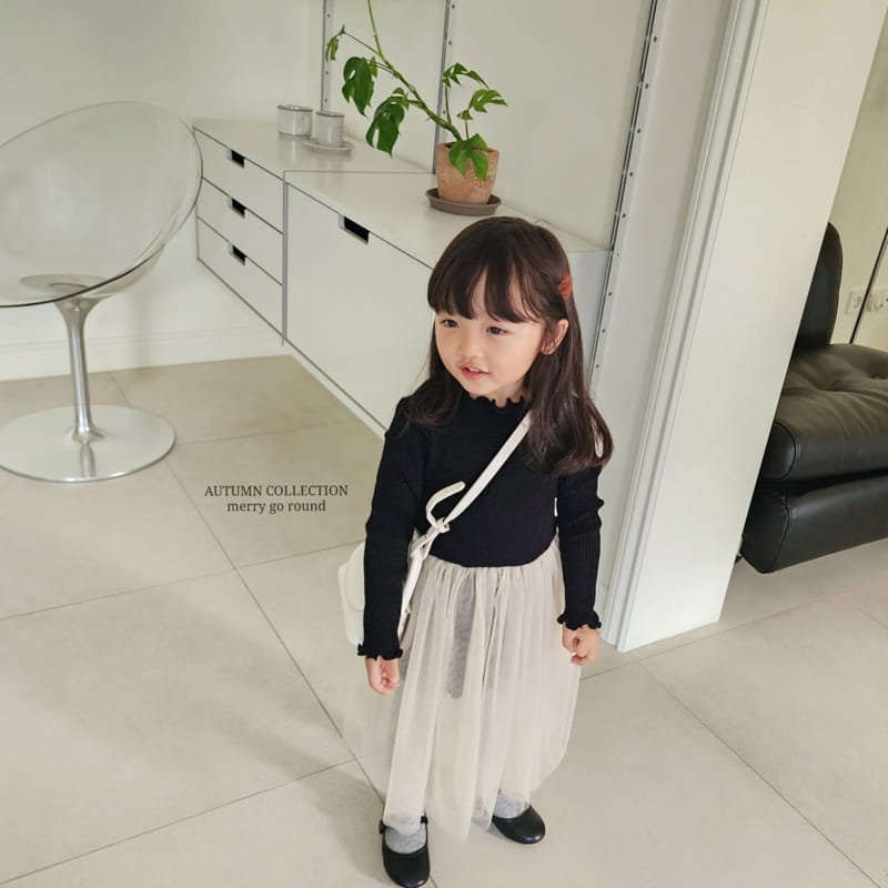 Merry Go Round - Korean Children Fashion - #stylishchildhood - Mesh One-piece - 10