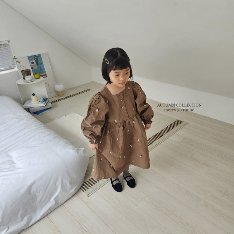 Merry Go Round - Korean Children Fashion - #todddlerfashion - Loren One-piece - 9