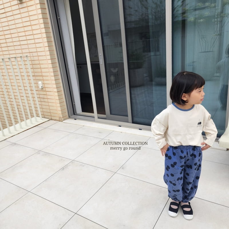 Merry Go Round - Korean Children Fashion - #todddlerfashion - Cherry Set - 10