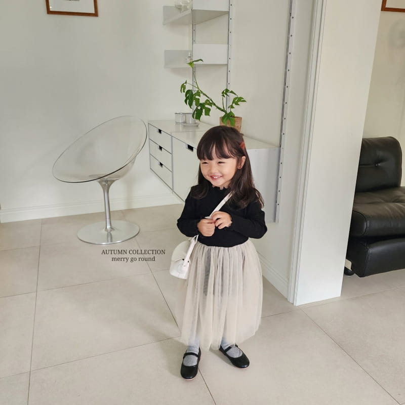 Merry Go Round - Korean Children Fashion - #todddlerfashion - Mesh One-piece - 8