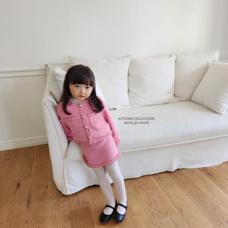 Merry Go Round - Korean Children Fashion - #todddlerfashion - Jenny Twid Set - 4